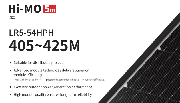 LONGi Solar Module: LR5-54HPH-405~425M